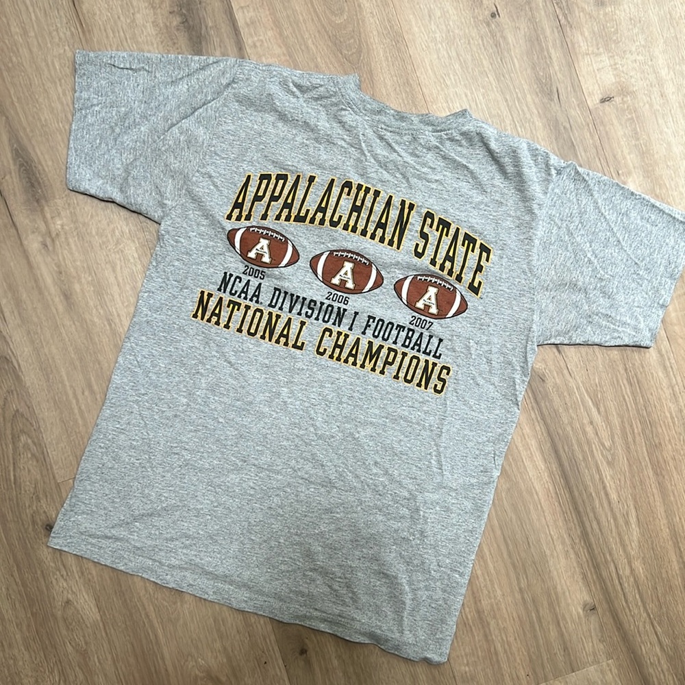 Vintage App State Football Tee